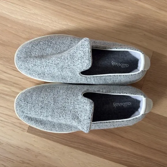 Allbirds Women's Wool slip-on Loungers heather gray size 8W