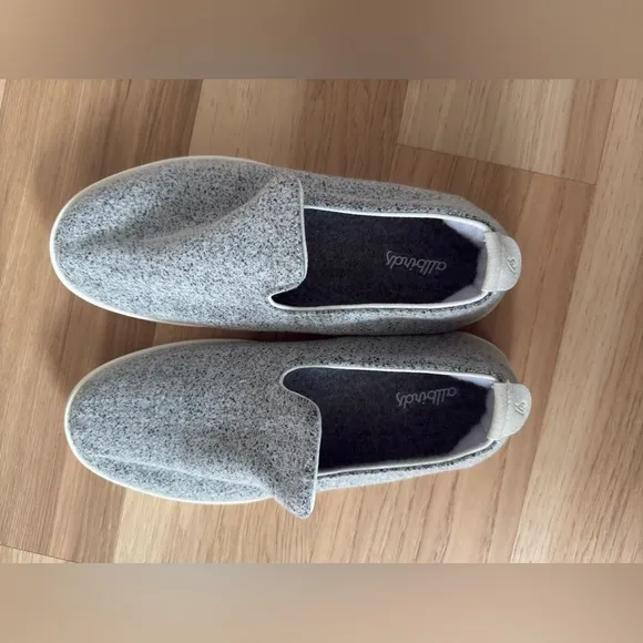Allbirds Women's Wool slip-on Loungers heather gray size 8W