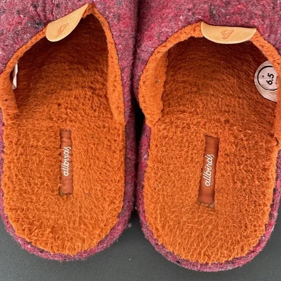 Allbirds Wool Dwellers Slippers - Unisex in Olympus Red Sz 6.5