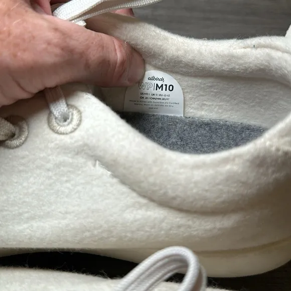 Allbirds Wool Pipers Sneakers - 10