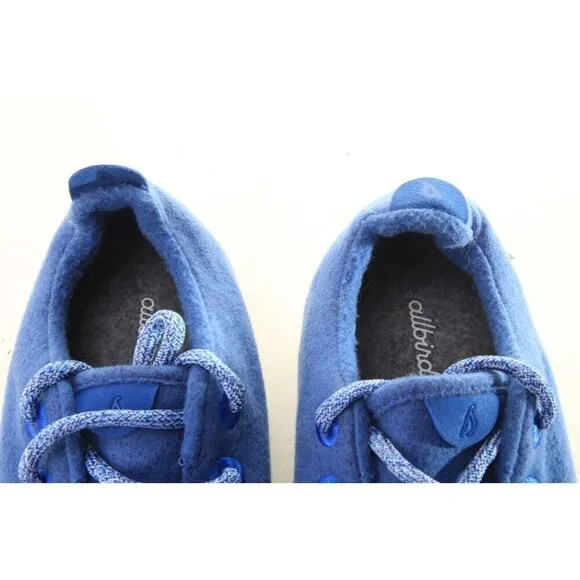Allbirds Wool Runner Blue Mens Shoes Sneakers Sz 8