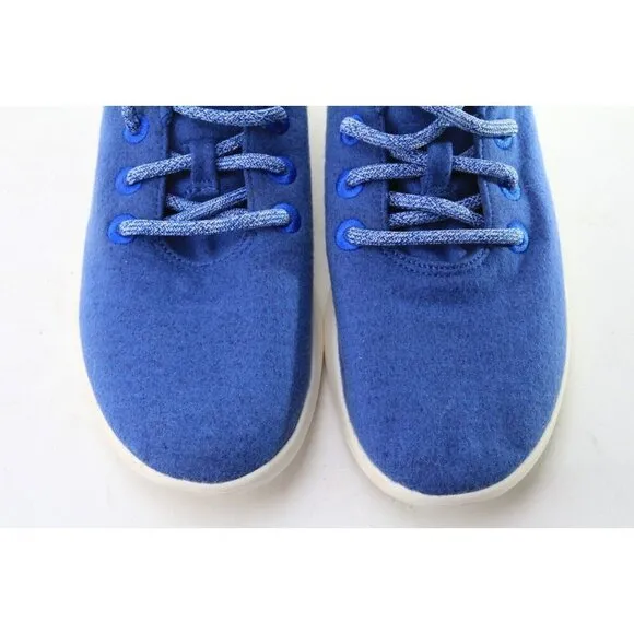 Allbirds Wool Runner Blue Mens Shoes Sneakers Sz 8