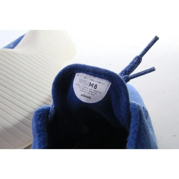 Allbirds Wool Runner Blue Mens Shoes Sneakers Sz 8