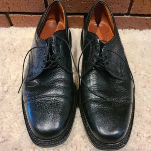 Allen Edmonds Becker Black Cap-Toe Oxford Lace-Up Dress Shoes Size 9 D