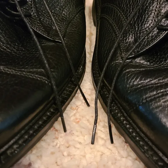 Allen Edmonds Becker Black Cap-Toe Oxford Lace-Up Dress Shoes Size 9 D