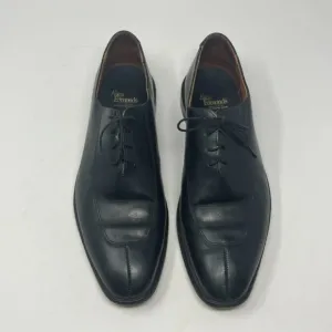 Allen Edmonds Berkeley oxford shoes 11.5 black leather split toe