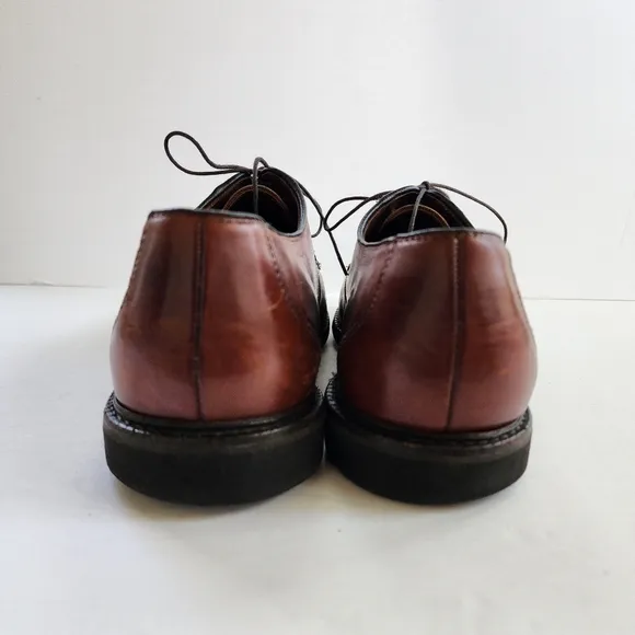 Allen Edmonds Classic Walton Brown Leather Lace Up Men's Shoes