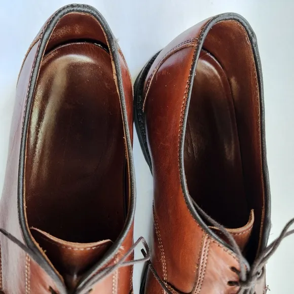 Allen Edmonds Classic Walton Brown Leather Lace Up Men's Shoes