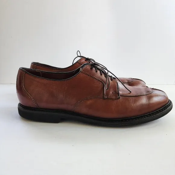 Allen Edmonds Classic Walton Brown Leather Lace Up Men's Shoes
