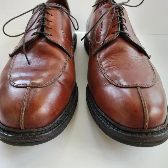 Allen Edmonds Classic Walton Brown Leather Lace Up Men's Shoes