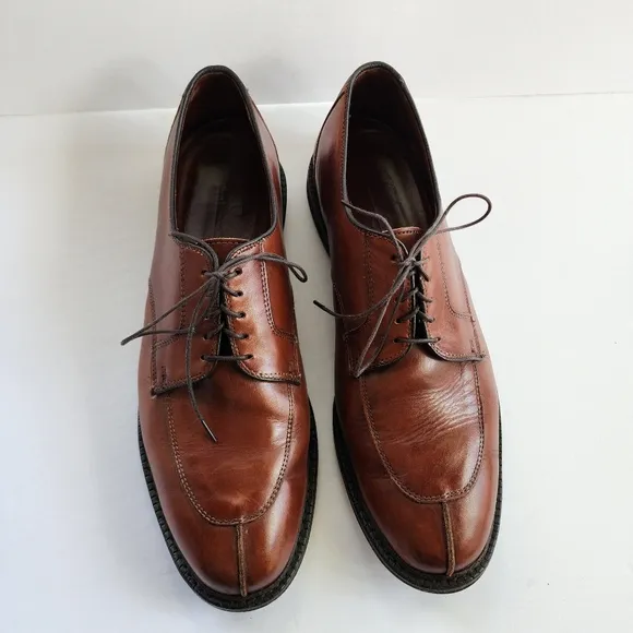 Allen Edmonds Classic Walton Brown Leather Lace Up Men's Shoes