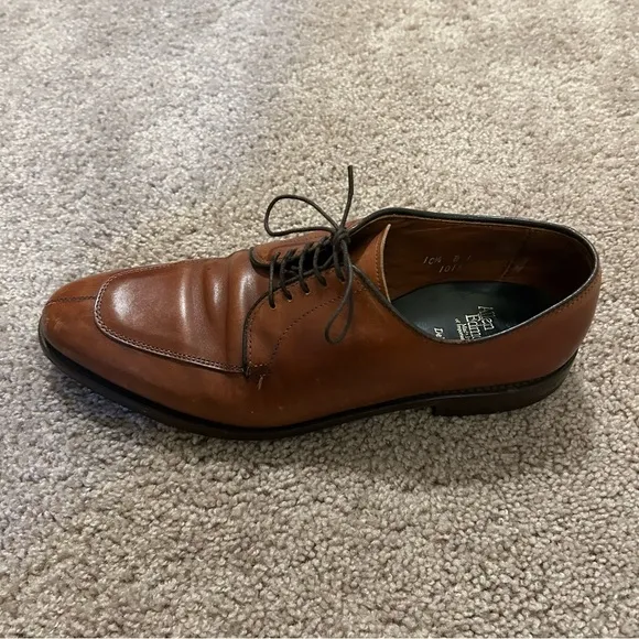 Allen Edmonds Delray Brown Leather Dress Shoes Men’s Size 10.5 D 10161