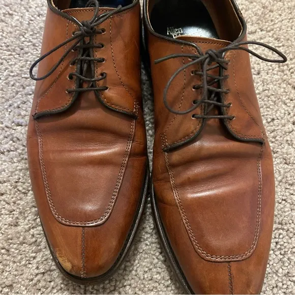 Allen Edmonds Delray Brown Leather Dress Shoes Men’s Size 10.5 D 10161