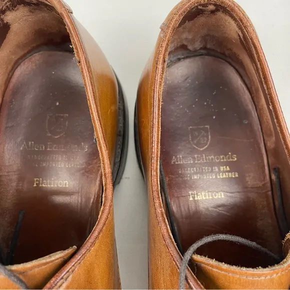 Allen Edmonds Flatiron Brown Dress Shoes 9