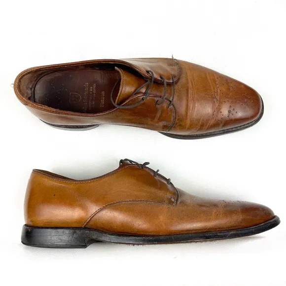 Allen Edmonds Flatiron Brown Dress Shoes 9