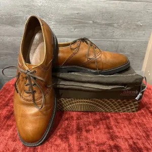 Allen Edmonds Flatiron Dress Shoes Brown Leather Men's Size 9.5 D