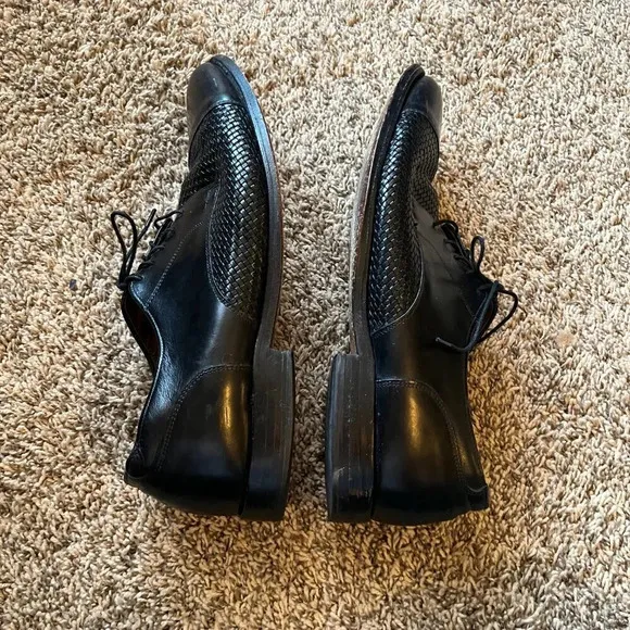 Allen Edmonds Lauderdale black oxford dress shoes