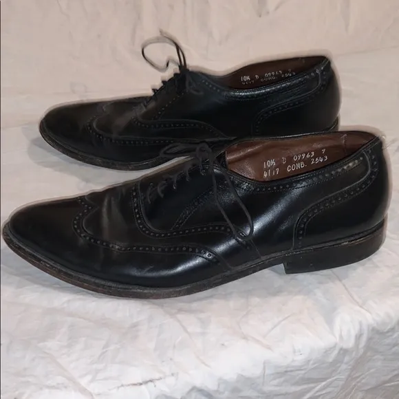 Allen Edmonds Marlow black leather dress shoe 10.5