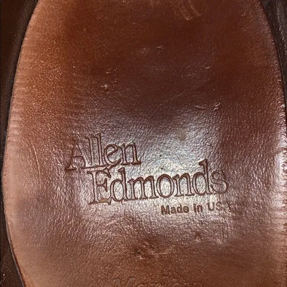 Allen Edmonds Marlow black leather dress shoe 10.5
