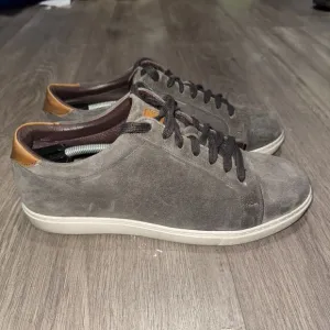 Allen Edmonds Men’s Canal Court Casual Suede Low Top Sneakers Loden Green Sz 8.5
