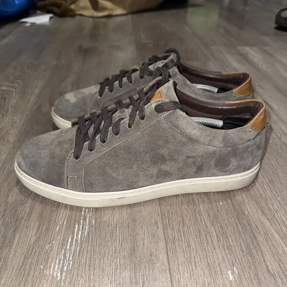 Allen Edmonds Men’s Canal Court Casual Suede Low Top Sneakers Loden Green Sz 8.5