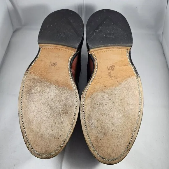 Allen Edmonds Men's Cody Chili/ Weav  Leather Dress Shoes Size 6E Made In U.S.A