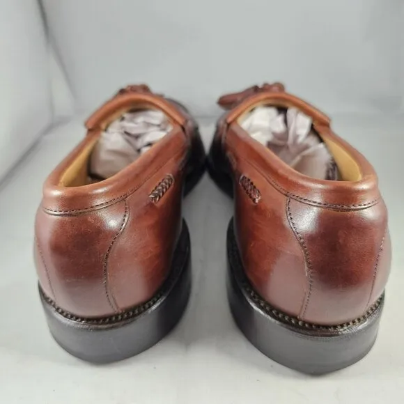 Allen Edmonds Men's Cody Chili/ Weav  Leather Dress Shoes Size 6E Made In U.S.A