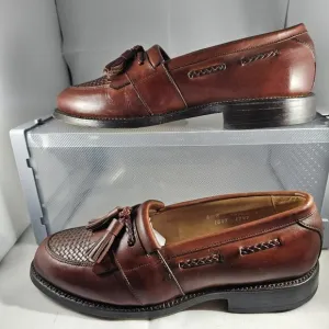 Allen Edmonds Men's Cody Chili/ Weav  Leather Dress Shoes Size 6E Made In U.S.A