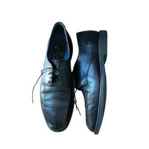 Allen Edmonds Mens Road Warrior Black Leather Dress Shoes‎ Lace Up Size 10