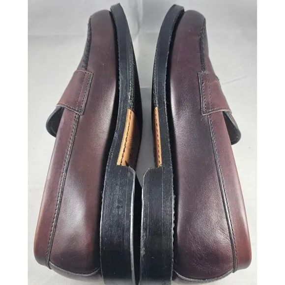 Allen Edmonds Men's Shoe Walden Penny Patroit Loafers Burgundy Size 6