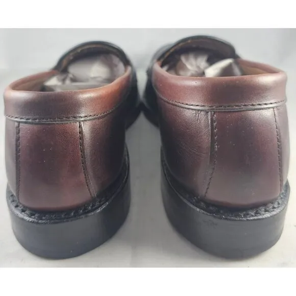 Allen Edmonds Men's Shoe Walden Penny Patroit Loafers Burgundy Size 6