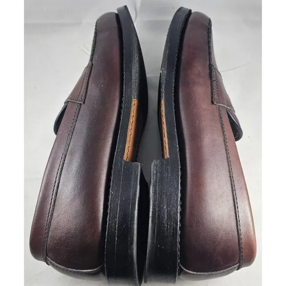 Allen Edmonds Men's Shoe Walden Penny Patroit Loafers Burgundy Size 6