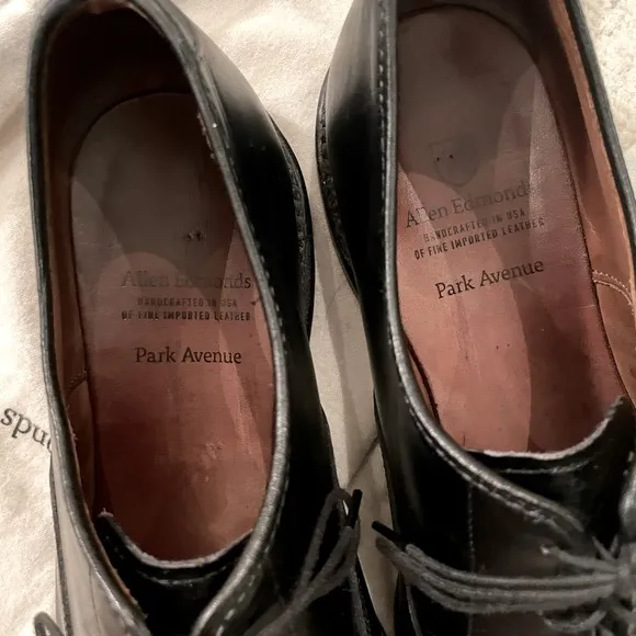 Allen Edmonds Park Avenue Cap-Toe Men’s Dress Shoes - Black