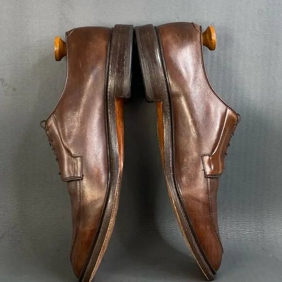 Allen Edmonds Seneca Mens Brown Oxford Dress Shoes 13
