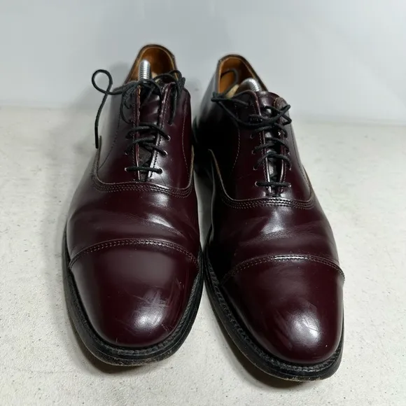 Allen Edmonds Shoes Men's 8,5D PARK AVENUE Cap Toe Dress Shoes 5875