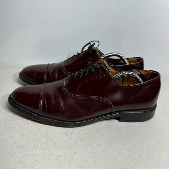 Allen Edmonds Shoes Men's 8,5D PARK AVENUE Cap Toe Dress Shoes 5875