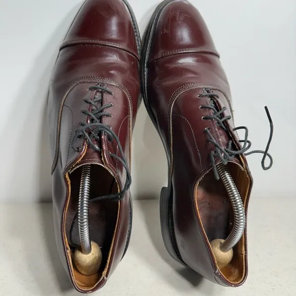 Allen Edmonds Shoes Men's 8,5D PARK AVENUE Cap Toe Dress Shoes 5875