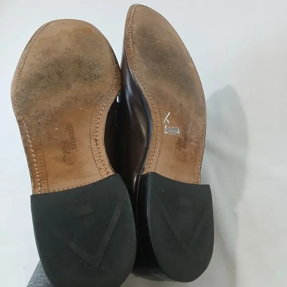 Allen Edmonds Shoes Mens US 11 C Bristol Plain Toe Derbys Mahogony Brown $425