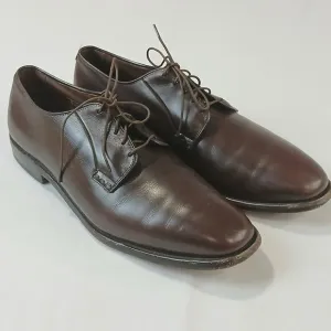 Allen Edmonds Shoes Mens US 11 C Bristol Plain Toe Derbys Mahogony Brown $425