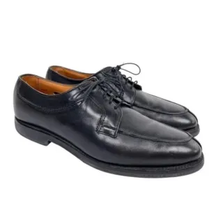 Allen Edmonds Stockbridge Black Leather Lace Up Split Toe Dress Shoes 11 D