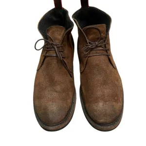 Allen Edmonds surrey weatherproof suede Chukka laced boots men 11 durable rugged