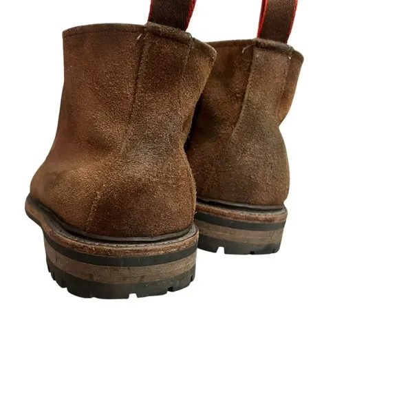 Allen Edmonds surrey weatherproof suede Chukka laced boots men 11 durable rugged