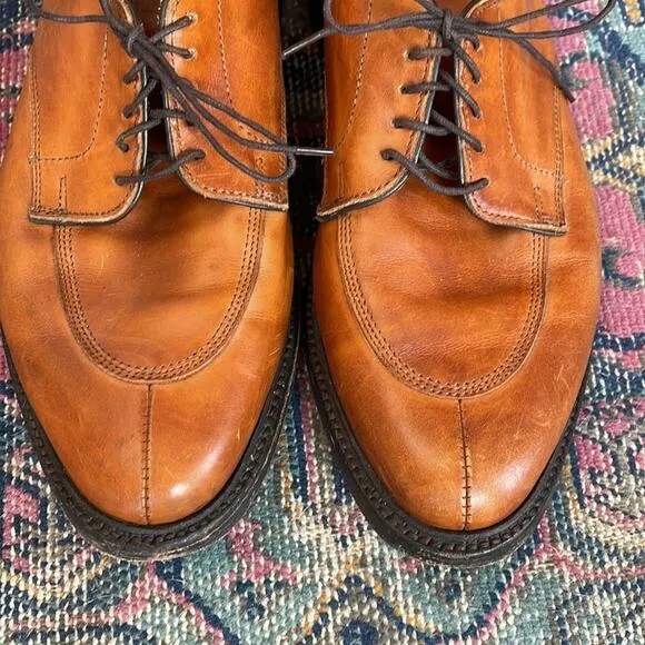Allen Edmonds Walton leather lace up dress shoes sz 9.5 D