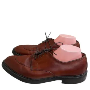 Allen Edmonds Walton Oxfords Dress Shoes Mens Size 11D Brown Leather Split Toe