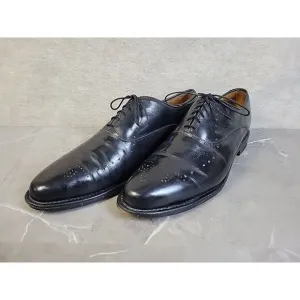 Allen Edmonds Weybridge Black‎ Oxfords Wingtip Dress Mens Shoes Size 11.5 A