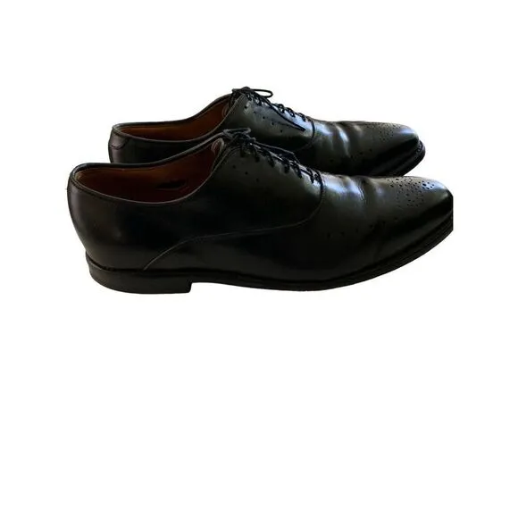Allen Edmonds Weybridge Oxford dress shoes black men's size 10.5