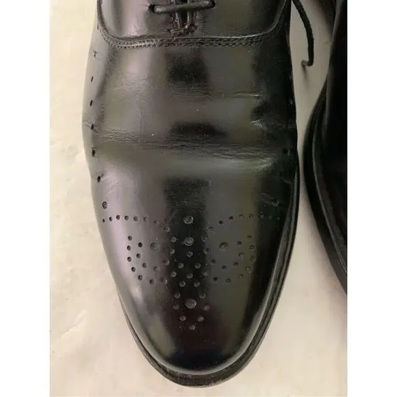 Allen Edmonds Weybridge Oxford dress shoes black men's size 10.5