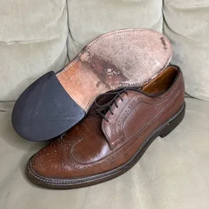 Allen Edmonds WingTip Macneil 11.5 B brown leather 08688