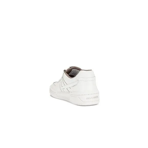 Allsaints Vix WF706Y Sneakers Women's US 9 White Leather Lace Up Shoes ZPO1096