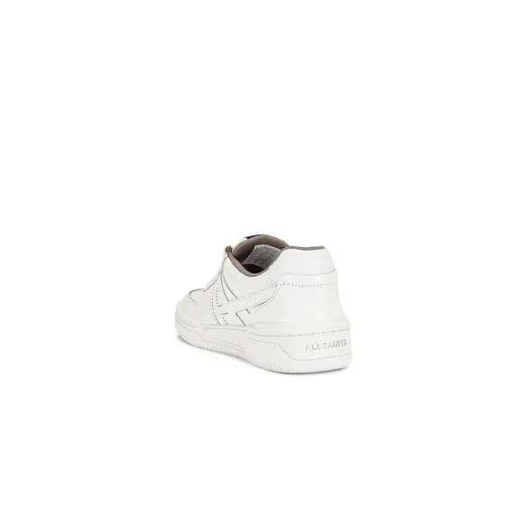 Allsaints Vix WF706Y Sneakers Women's US 9 White Leather Lace Up Shoes ZPO1096